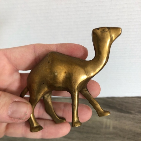 Vtg Brass Camel Figurine - Picture 6 of 14